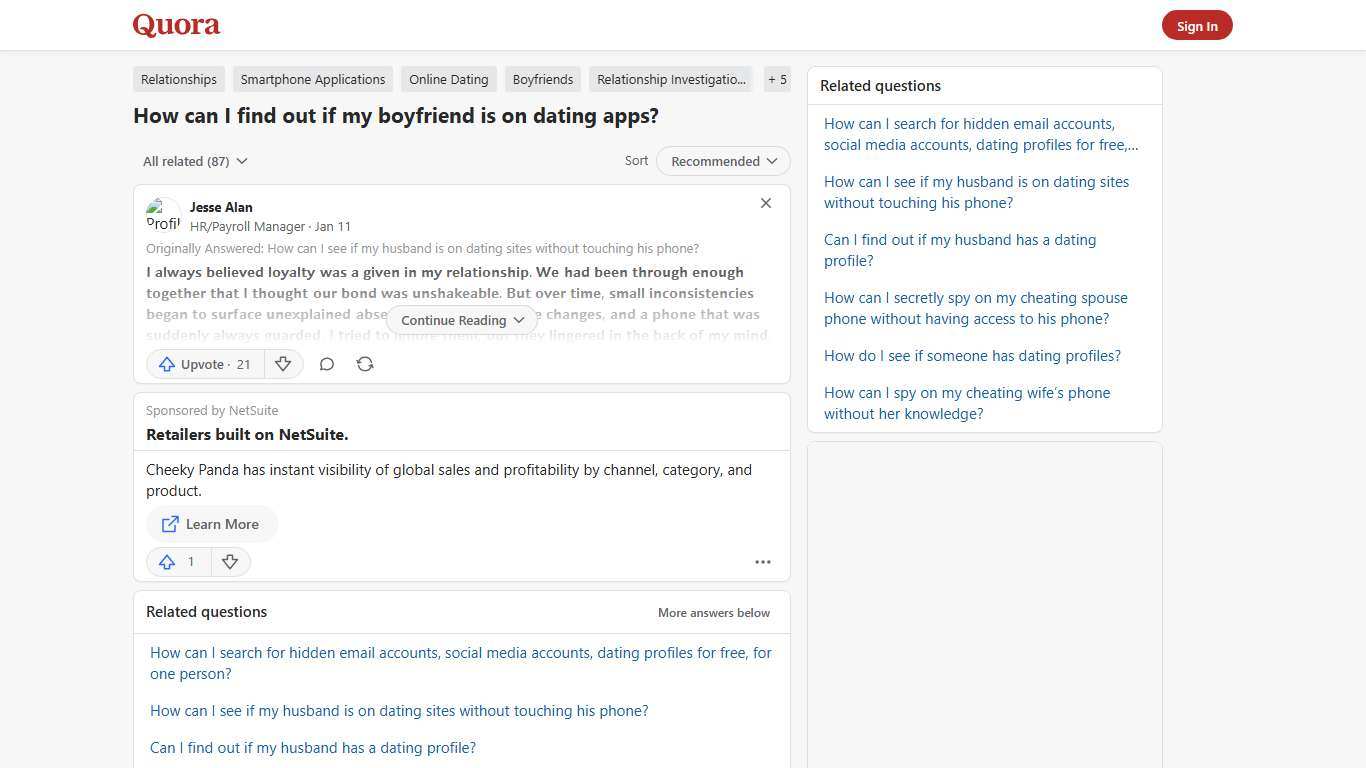 How to find out if my boyfriend is on dating apps - Quora