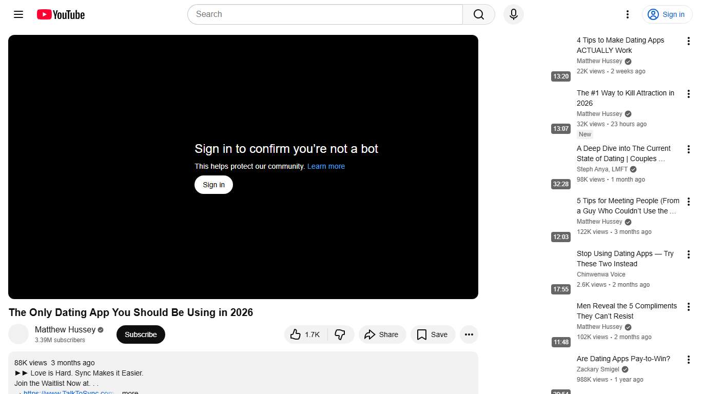 The Only Dating App You Should Be Using in 2026 - YouTube